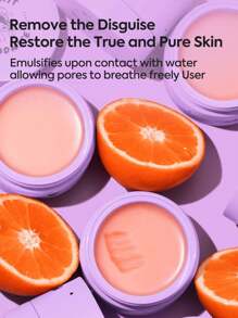 Rever 15g甜橙提取物卸妝霜,快速乳化,無殘留,溫和不刺激,適合旅行攜帶,溫柔清潔 - Travel Size - 查看 6