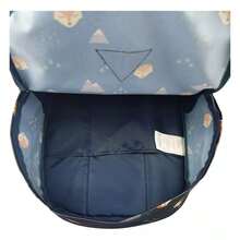 Mochila Zorrito Azul Infantil Escolar  Wondrus - Azul - Ver 5