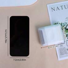 1pc Clothes Lint Remover Manual Sticky Hair Ball Trimmer Household Sweater Shaver Fuzz Removing Tool - White - View 2