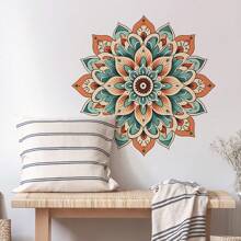 1 Juego (2 Unidades) De Pegatinas De Pared Con Mandala Creativo - Multicolor - Ver 7
