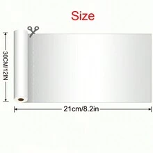 1 張 30x21cm/12x8.2in 冷/熱溫度敏感變色自黏乙烯基貼紙永久膜 - 淺粉變玫紅 - 查看 2