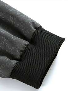 Men's Outdoor Waterproof & Windproof Hooded Jacket For Spring And Autumn - Army Green - View 4