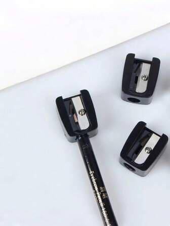 1pc Single Hole Eyeliner & Eyebrow Pencil Sharpener, With Sharp Blade For Easy Sharpening, Mini Portable Multifunctional Pencil Sharpener.,Makeup,Cheap,Room Decor,Vanity,Travel,Bedroom,Makeup Accessories,Cheap,Stocking Stuffers,Makeup,Makeup Tools,Cheap Stuff,Gifts,Gifts For Women,Christmas Gifts