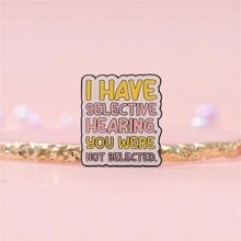 有趣的短语引文珐琅别针我的独处时间是为了你的翻领徽章胸针背包衣服衬衫别针珠宝礼物街头衣服别针包饰学校 Kpop 教师用品包饰可爱办公室配件衬衫夹克圣诞节万圣节秋冬配饰，适合青少年、青年、男士、休闲、户外、运动、度假、毕业礼物、生日、日常穿着衣服别针教师礼物 - 粉色 - 查看 7