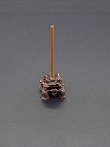 1pc Red Copper Colored Alloy Kirin Incense Holder - Copper - View 10