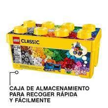 Juego de construccion Ladrillos Creativos en caja 484 piezas Lego Classic ✅ Entrega 24/48h a España (península) - LEGO Classic - Caja Contenedoras - Juguetes Construcción en Caja - Ref. 10696 - Multicolor - Ver 20