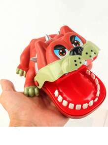 1pc Big Size Bite Finger Game For Parties And Stress Relief, Multiplayer Board Game - Burgundy - View 3