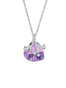 1件s925銀心跳圖形吊墜項鍊,適合女性日常佩戴,或作為朋友、長輩、情侶等贈送的禮物 - 心電圖 - 查看 1