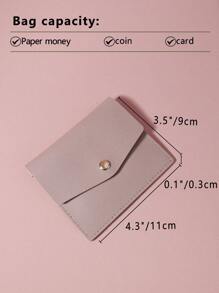 Purse Pocket Wallet Fashion Malist Slim Lightweight Portable Cash Money ID Card Card Coin Pocket For Birthday Gift Teenagers For College Student School Student Men Male Casual Card Holder Card Holder Wallet Business Card Holder Credit Card Holder Card Holder Women For Women Mini Wallet Card Wallet