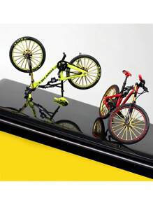 1:10 Scale Upgraded New Speed-Downhill Mountain Bike Model - Red - View 5
