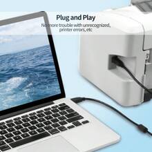 USB Druckerkabel, 1,35 M / 2,7 M / 4,5 M (4,4 / 8,8 / 14,7 Fuß), USB-Druckerkabel USB 2.0 Typ A Stecker auf B Stecker, Hochgeschwindigkeits-Scanner-Kabel für Canon, Epson, Lexmark, Xerox und mehr
