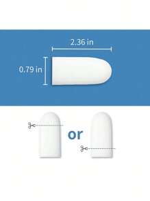 2pcs Soft Silicone Toe Caps, Toe Protectors For Shoes (For Thumb And Big Toe), Suitable For Sneakers, Casual Shoes And Shoes