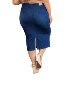 Women Skirts - 藍色 - 查看 4