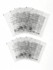 12 件黄色强力粘性果冻胶，美甲用品，美甲工具，美甲工具，返校，指甲，按压指甲的美甲工具 - 無色 - 查看 1