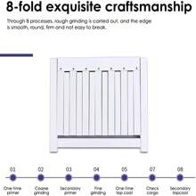 Folding Chair Wall Mounted Invisible Shoe Changing Stool Solid Wood Wall Seat Fold Away Stool Suitable For Various Occasions - White - View 7