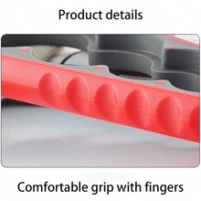 1Pc Kitchen Can Opener Multi Functional Bottle Opener Four In One Effort Saving Cap Opener Anti Slip Can Twisting Cap Spinner - Blue - View 7