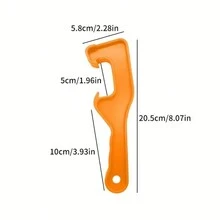 1入塑料加厚桶子開啟器,適用於開啟油漆、涂料、油漆桶等 - 橘色 - 查看 2