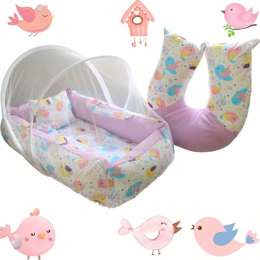 Baby Sleeping Monitors - 粉紅鳥套件 - 查看 1