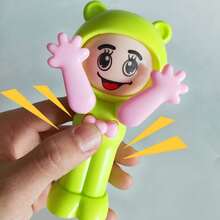 Rock Paper Scissors Funny Face Changing Doll, Mini Gaming Toy (Random Color) - Multicolor - View 4