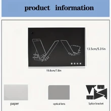 Drawing Projection Copy Table Projection Copying Board Sketch Optical Drawing Board Play Support Learning Tool - Multicolor - View 3