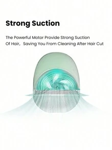 宝宝哺育工具,带吸附功能的安静电动剃发器 - 綠色 - 查看 8