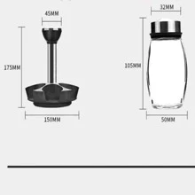 360º Rotating Spice Rack Set Of 6 Stainless Steel Jars - Silver - View 7