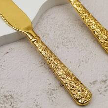 WINON 1 Conjunto De Faca E Pá De Bolo Fashion Rosa, Conjunto De Serviço De Sobremesa E Pastelaria, Adequado Para Festas De Casamento, Festas De Noivado, Celebrações De Aniversário