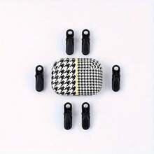 1pc Canopy Windproof Tent Fixed Clips, For Outdoor Camping - Black - View 8