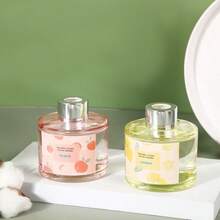 Minimalist Style Spring/Summer Fruit Series Reed Diffuser For Aromatherapy, No Fire, Bedroom And Bathroom Air Freshener - White peach - View 5