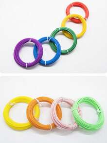 Pcl Low Temperature 3d Printing Pen Filament, 30 Colors, 150m, Bright Colors Without Repeat - PCL 30 Colors 150 Meters - View 10