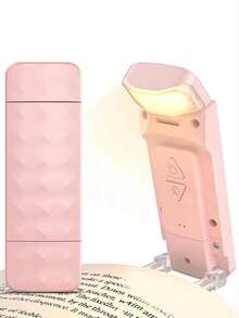 1入usb可充電書燈,便攜夾式閱讀燈,附有3種色溫和5種亮度,便攜式護眼夾式led書籤燈,適用於臥室、客廳、辦公室、學習、學生宿舍、床頭等場所的夜燈照明,是家庭和朋友的最佳禮物 - 彩色 - 查看 9