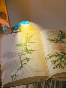 1入usb可充電書燈,便攜夾式閱讀燈,附有3種色溫和5種亮度,便攜式護眼夾式led書籤燈,適用於臥室、客廳、辦公室、學習、學生宿舍、床頭等場所的夜燈照明,是家庭和朋友的最佳禮物 - 彩色 - 查看 6