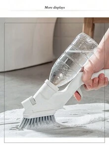 HSEAN 1set Multi-Functional Glass Cleaning Tool, Spray Water Glass Scraper, Window Cleaning Squeegee With Holder - White - View 11