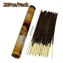 11 款最受欢迎的 Hem 香水，每盒 20 支，附赠香炉 - 檀香、薰衣草、玫瑰、栀子花、优质香棒，每包 20 支，手工浸香