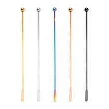 304 Stainless Steel Cocktail Stirring Spoon - Silver - View 5