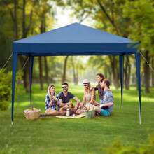 3 X 3m Practical Waterproof Right-Angle Folding Tent Blue - Blue - View 1