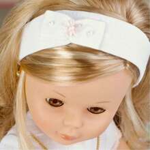 Nancy - Muñeca vestida de Primera Comunión, rubia, con vestido blanco, de estilo clásico, para colección y regalar, Famosa (700011287) - Ver 6
