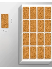 6pcs Material, No Trace, Waterproof, Oil-Proof, Self-Adhesive Vintage Label Sticker For Kitchen Classification - Maroon - View 2