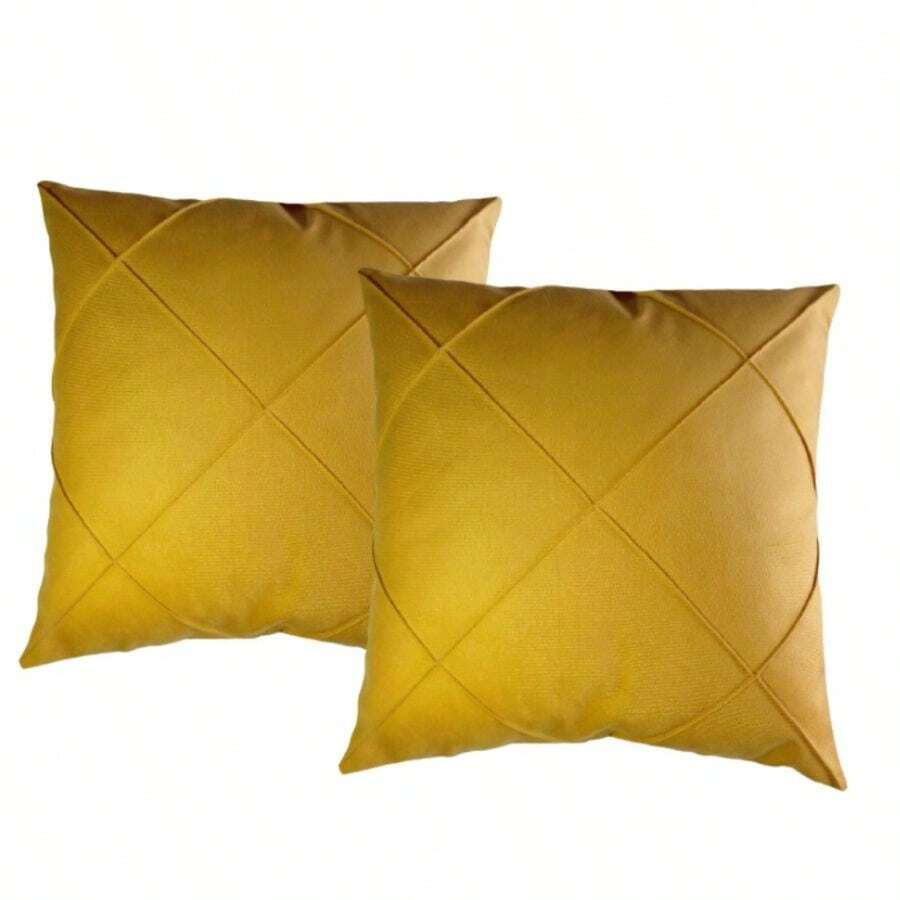 Cushion Cover - 芥末黃 - 查看 1