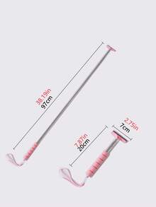 2合1伸縮式便攜式擦窗器：適用於清潔汽車後視鏡、加油站玻璃窗、淋浴玻璃和擋風玻璃！ - 彩色 - 查看 4