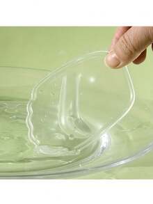 2入組帶膠黏貼的矽膠前脚墊，減輕女士高跟鞋的腳疲勞，緩解疼痛和防止磨腳，適用於鞋子有點大或磨腳的情況 - 均碼 - 查看 3