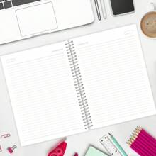 Caderno Colegial De Profissões Ciências Contábeis - Rose Gold - Visão 10