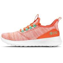 STQ Tennis Shoes Womens Slip On Walking Sneakers With Arch Support - 淺珊瑚 - 查看 5