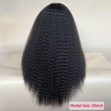 進口合成纖維短款自然波浪假髮,中分合成髮假髮,20英寸自然柔軟頭髮低溫纖維假髮,適用於女性日常派對使用