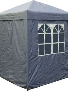 2 X 2m Two Doors & Two Windows Practical Waterproof Right-Angle Folding Tent Green