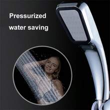 壓力雨淋蓮蓬頭 300 孔花灑頭節水過濾噴嘴高壓節水