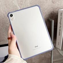 Case Compatible With IPad ,  Ultra Slim Translucent Frosted Hard Back Shell Protective Cover , Anti-Fall , Full Coverage - Lavender Purple - View 1