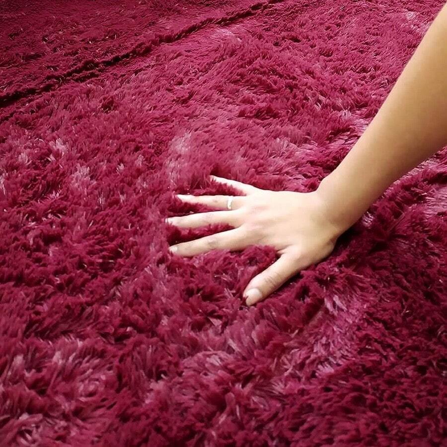 Area Rugs & Sets - Màu Đỏ Sâu - Xem 1
