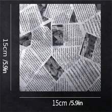 100pcs Baking Paper Paper Paper Tray Liner Greaseproof Paper Commercial Greaseproof Paper Greaseproof Paper Liner Greaseproof Paper Air Fryer Kitchen Air Fryer Liners Air Fryer Paper Airfryer Air Frier