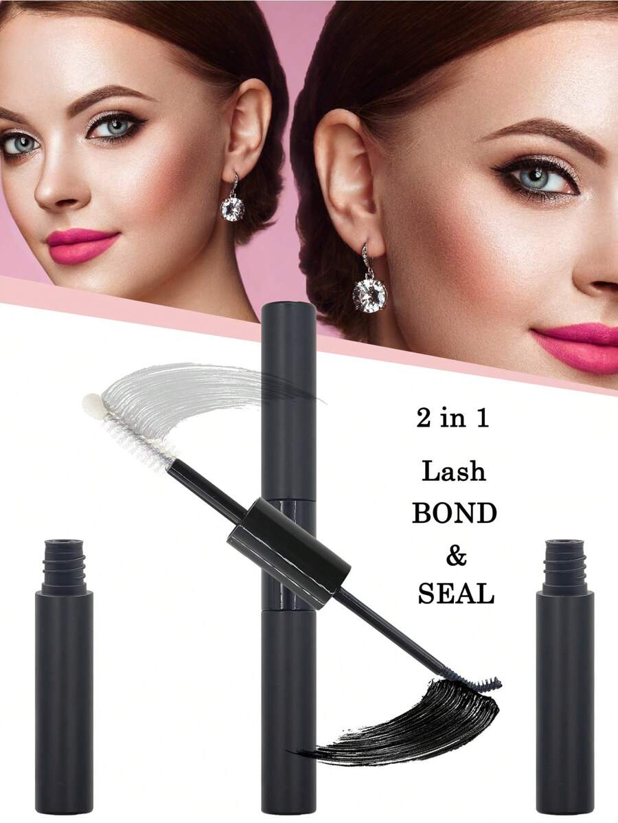 Lash Bond And Seal DualEnded Eyelash Extension Bond & Seal Glue For Bonding & Sealing Lashes
